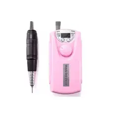 GENERICO - Torno Pulidor Para Manicure 30.000 Rpm Inalambrico Rosa