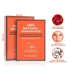 FLAMENCO - Máscarilla Facial Anti-manchas Aclara Revitaliza.-