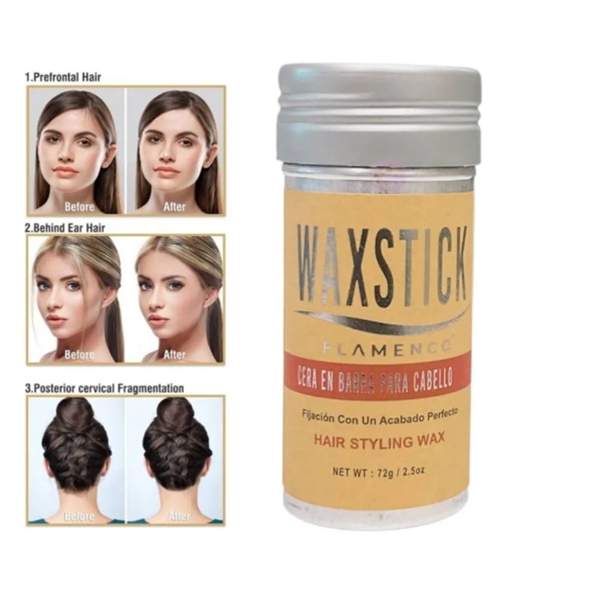 FLAMENCO - Cera Para El Cabello En Barra Viral