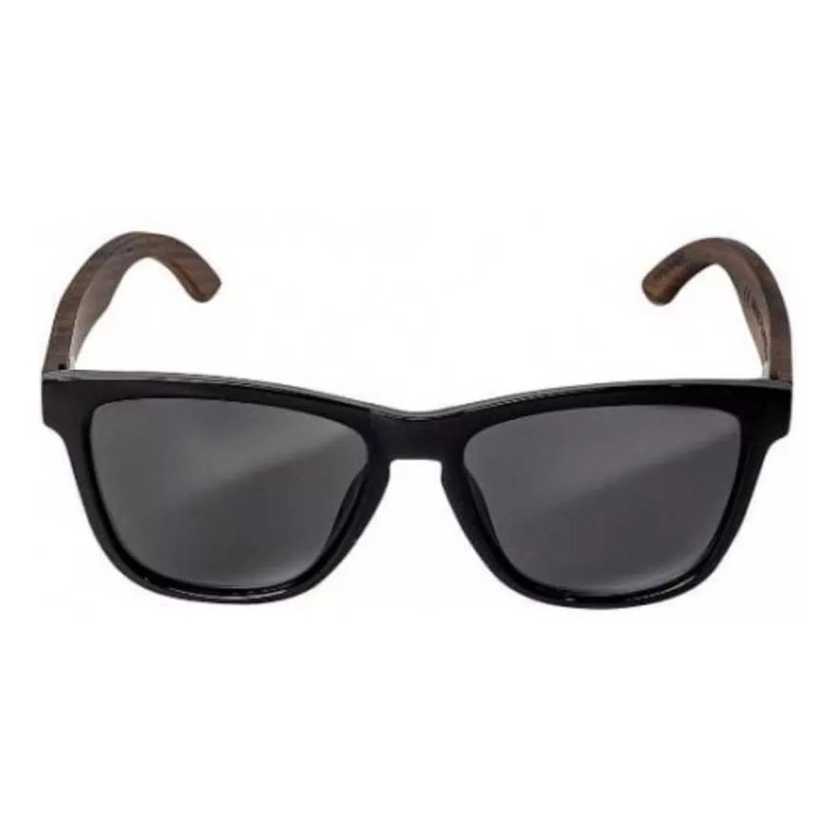 GENERICO - Anteojos de sol polarizados Nerfis Booken color negro varilla de madera