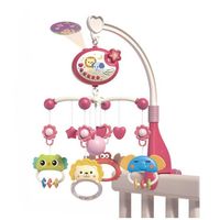 Juguete Movil Sonajero Infantil Con Luz Y Sonido Animales