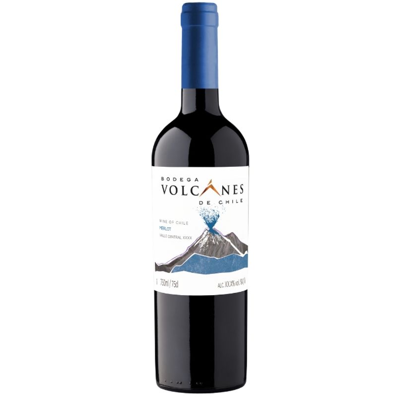 GENERICO - Vino Volcanes Varietal Merlot 13,5° 750cc