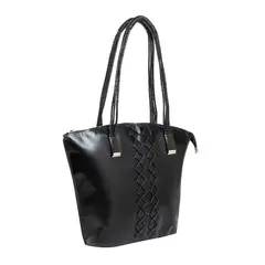 FRANZ MOSSI - Cartera de cuero genuino diseño moderno Black Mamba
