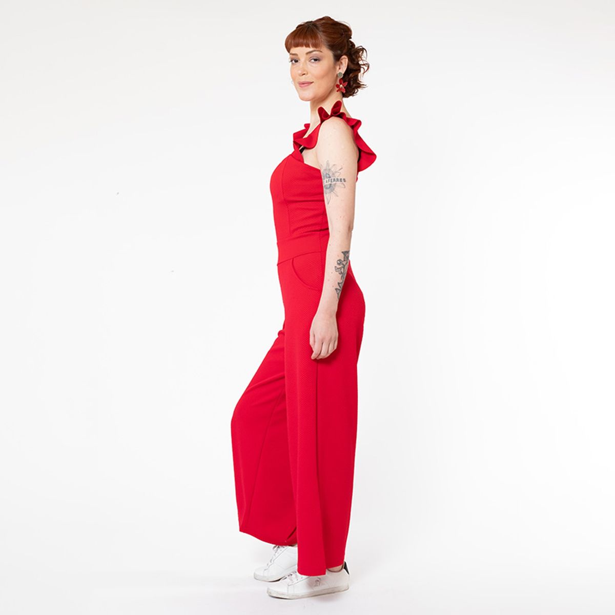 NATALIA SEGUEL - Enterito Mercedes Rojo Natalia Seguel