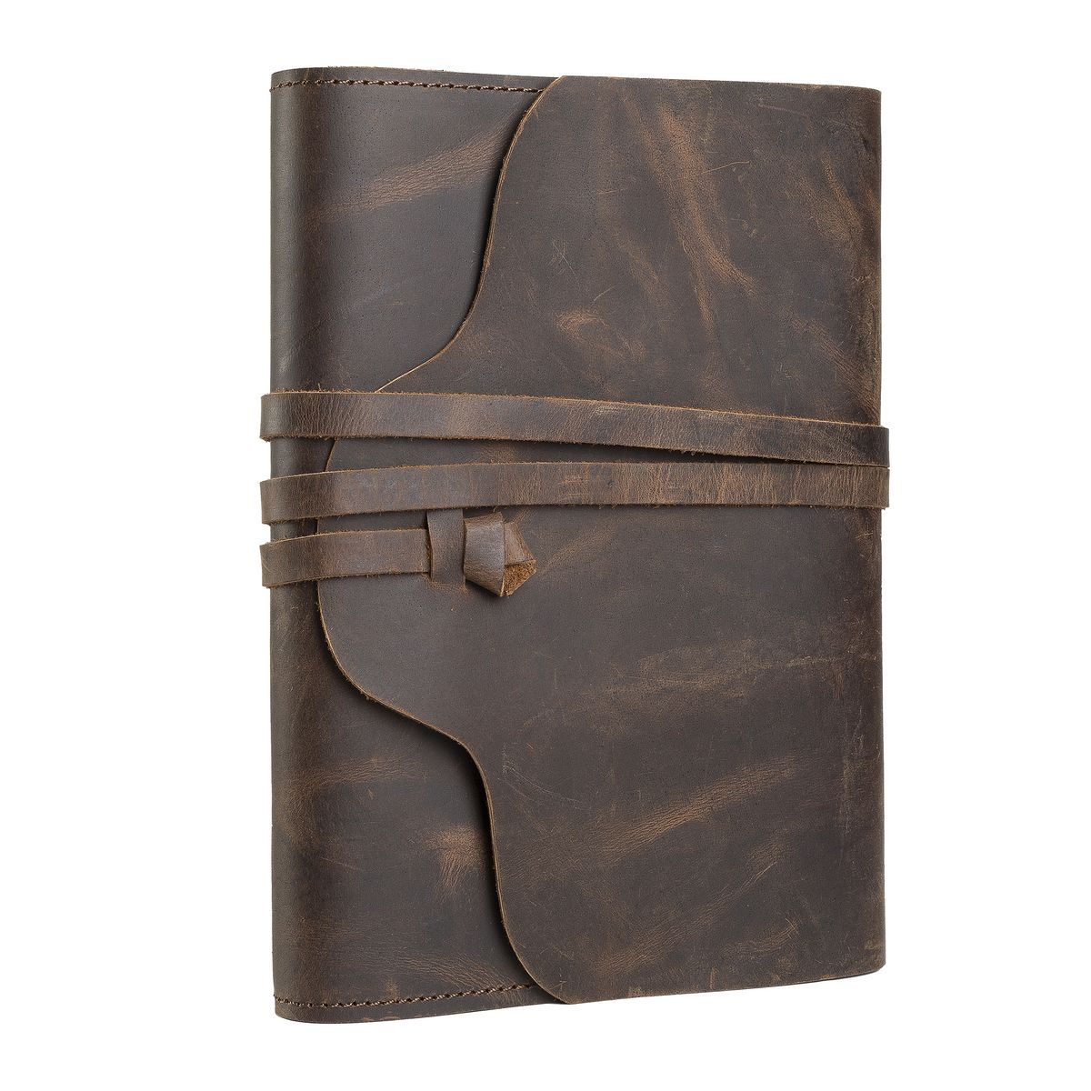 FRANZ MOSSI - Cuaderno Diario Agenda De Cuero Genuino A5 Franz Mossi