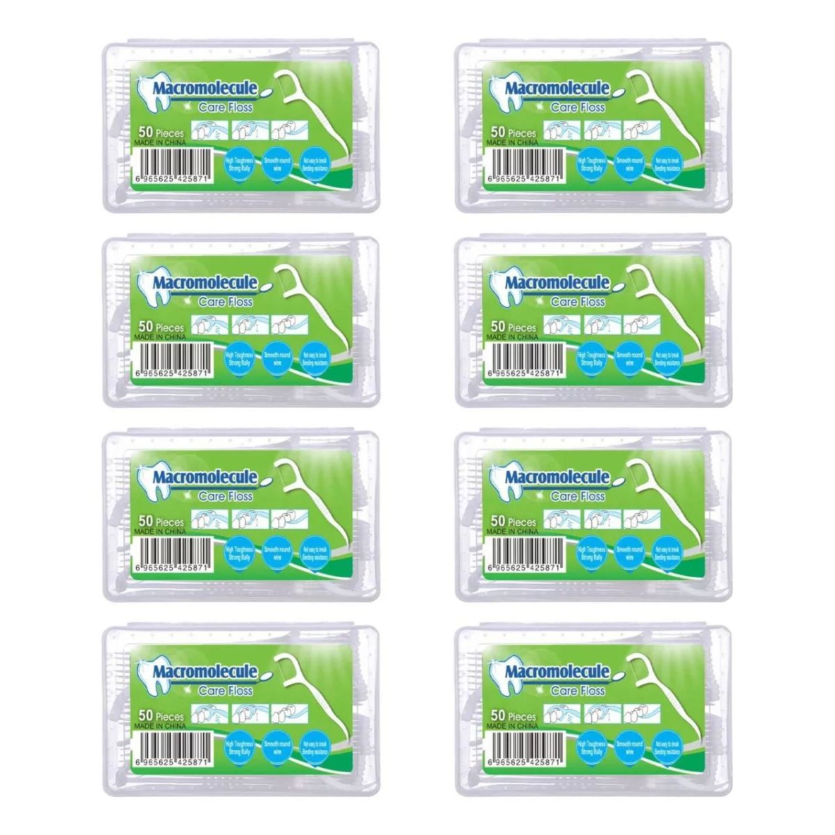 KUANGYE - Pack De 400 Unidades Hilo Dental Interdental Dientes.