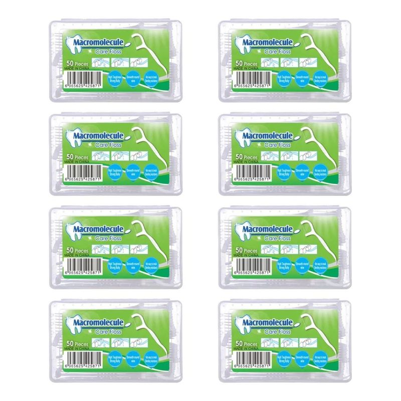 KUANGYE - Pack De 400 Unidades Hilo Dental Interdental Dientes.