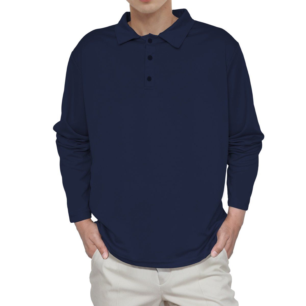 KOKILA - Polera Pique Unisex Manga Larga