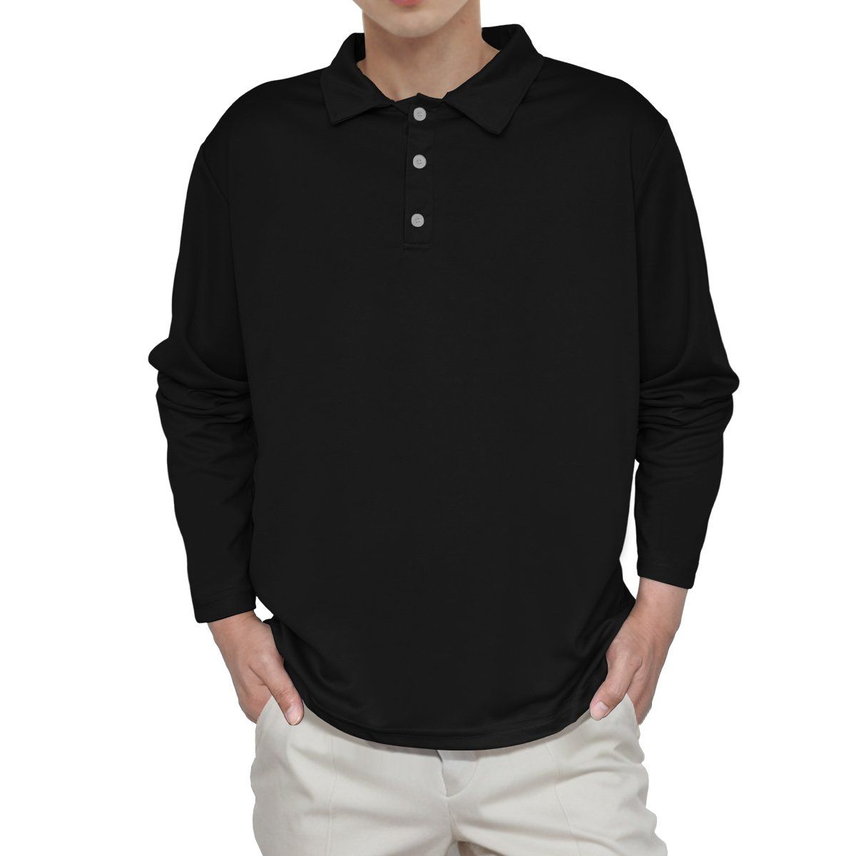 KOKILA - Polera Pique Unisex Manga Larga