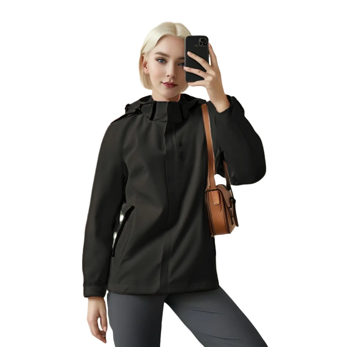 KOKILA - Corta Viento Mujer Parka Chaqueta Liviana Premium