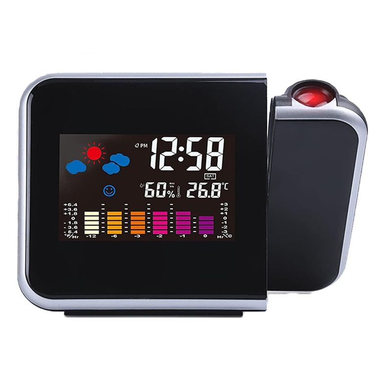 PAGANOOM - Eloj Despertador Digital Inteligente con Cargador y USB
