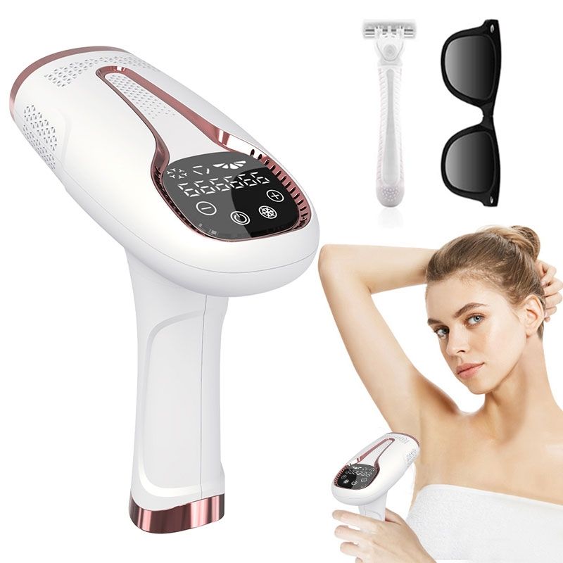 EVERSO - Depiladora láser Profesional Permanente Luz Pulsada Ipl 999999 Flash.-