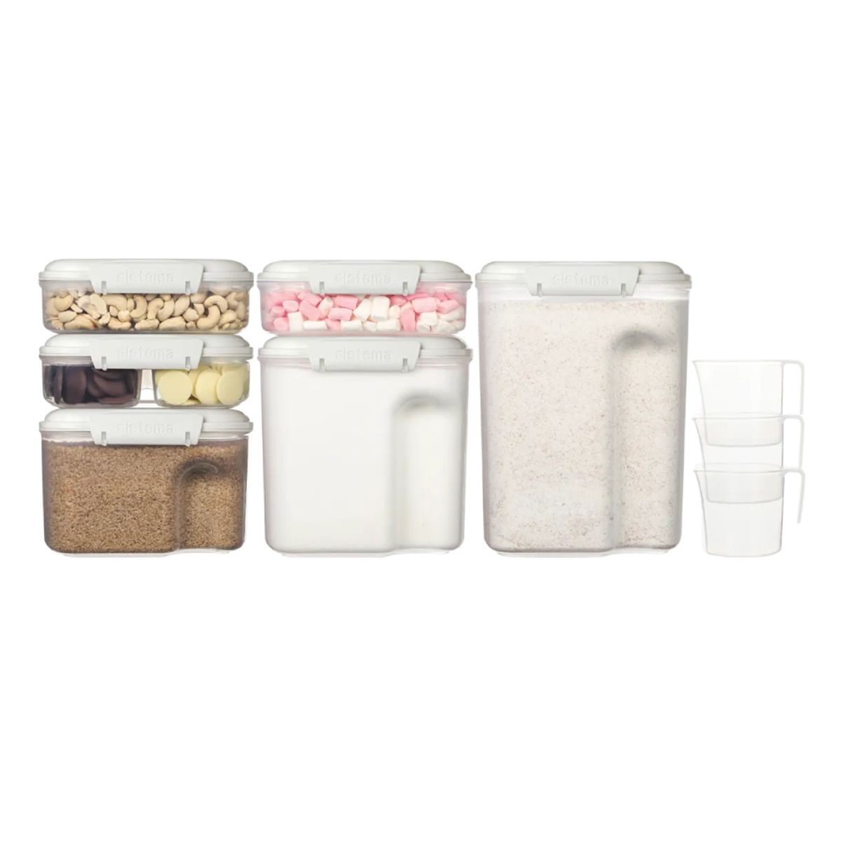 SISTEMA - Set de 9 Contenedores Herméticos Sistema Bake It