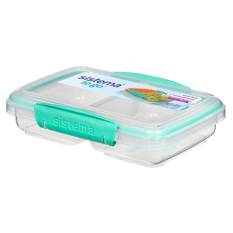 SISTEMA - Contenedor Hermético Con Divisiones Sistema To Go 350 ml