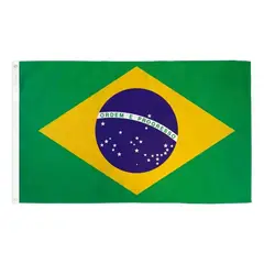 KUANGYE - Bandera De Brasil 150 X90 Cm
