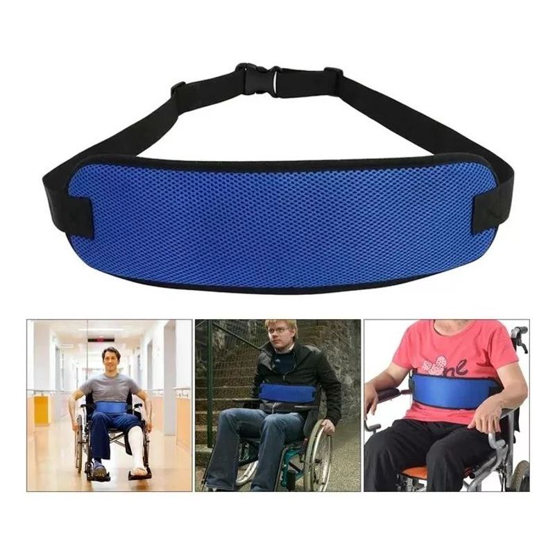 KUANGYE - Cinturón Para Silla De Ruedas Arnés Seguridad Para Hospitales