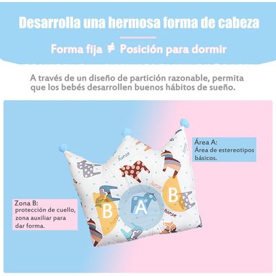 Imagen 2 del producto Almohada Bebé - Prevención Plagiocefalia - Poni