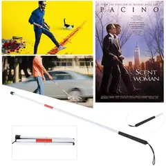 EDWINAYY - Baston Para Invidente Ciego Plegable Ajustable Creflejante