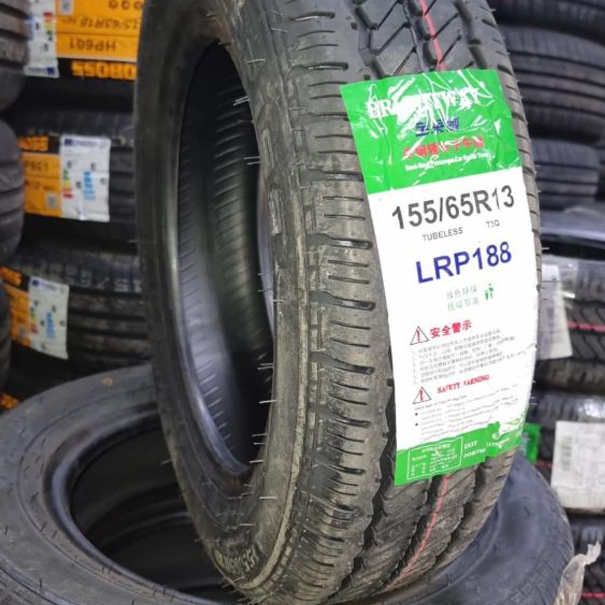 GENERICO - NEUMATICO 155/65 R13 73Q LRP188 BRIGHTWAY HT TUBELES BLK CHN