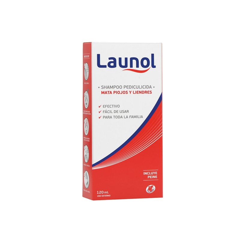GENERICO - Shampoo Launol deltametrina piperonil 120ml.