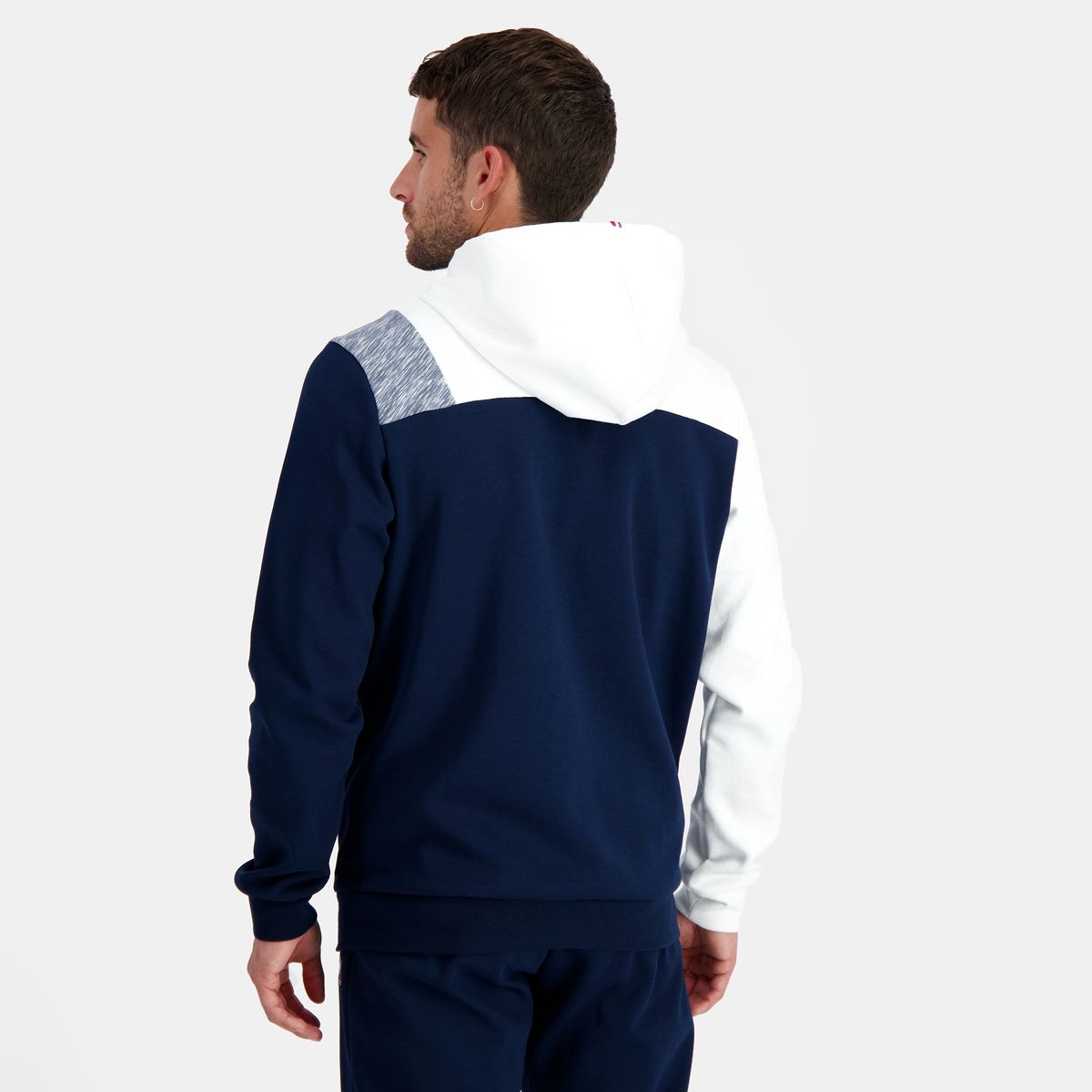 LE COQ SPORTIF - Polerón con Cierre Saison - Le Coq Sportif