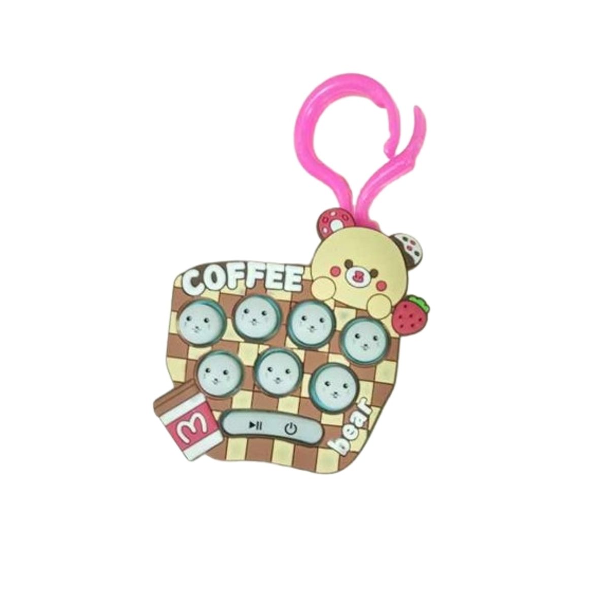 GENERICO - Juego pop it llavero pequeño 7cm electrico