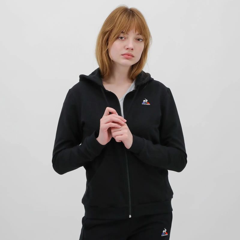 LE COQ SPORTIF - Polerón con Cierre Mujer - Le Coq Sportif