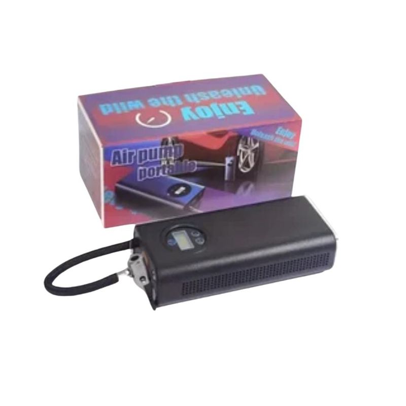 GENERICO - Bomba Infladora De Coche Con Pantalla Digital Recargable