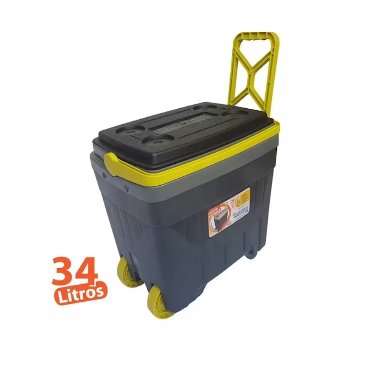 KIDSCOOL - COOLER TÉRMICO CON RUEDAS 34 L - KIDSCOOL - 3010601005