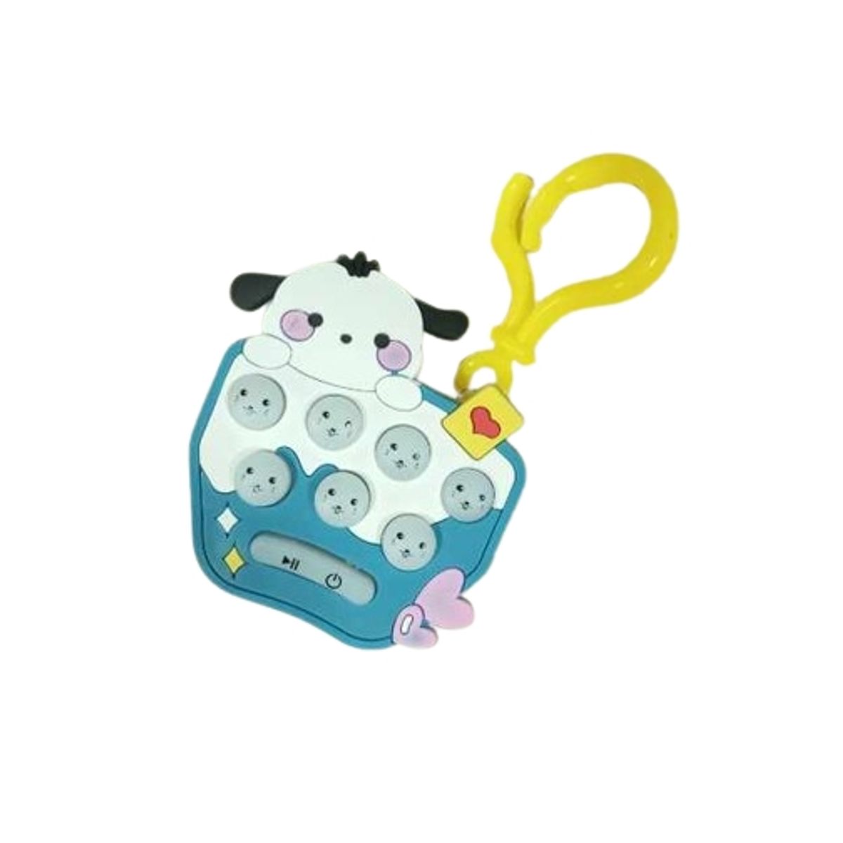 GENERICO - Juego pop it llavero pequeño 7cm electrico