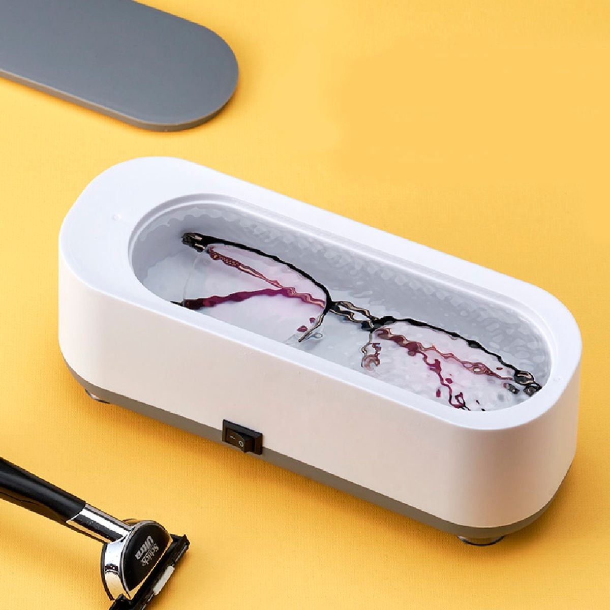 GENERICO - Máquina Limpiadora Ultrasónica Portátil Para Joyas Y Gafas