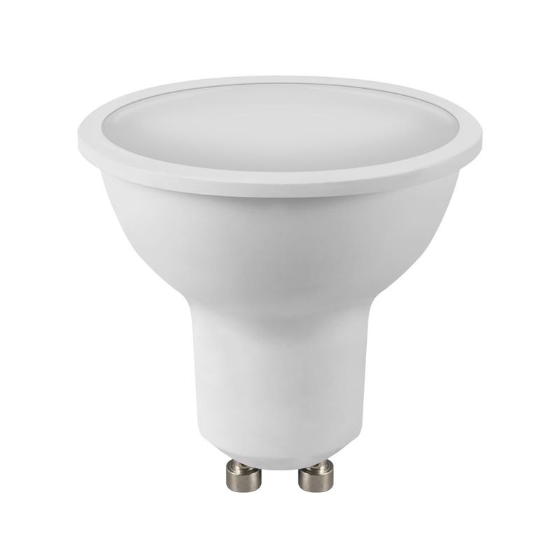 WANT - Pack 10 Ampolleta LED GU-10 6W Ángulo 100° Luz Cálida
