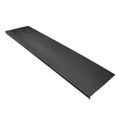 QRUBBER - Grada Pvc Estriada (negro) 3mm X 120cm X 30cm