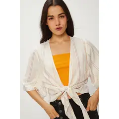 IO - Tapado Beige Mujer