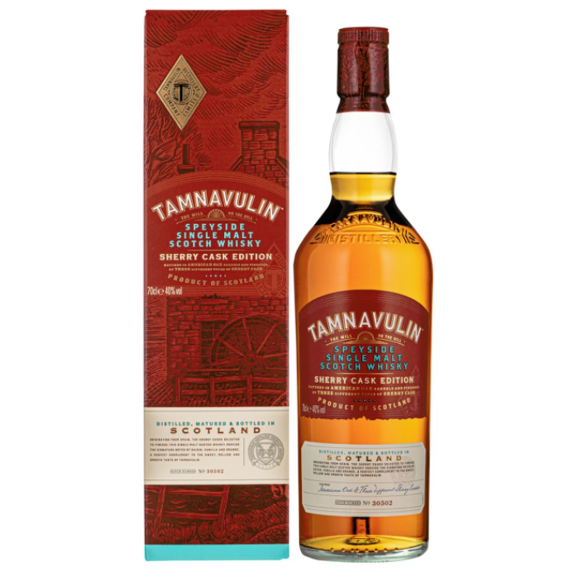 GENERICO - Whisky Tamnavulin Sherry Cask 40° 700Cc