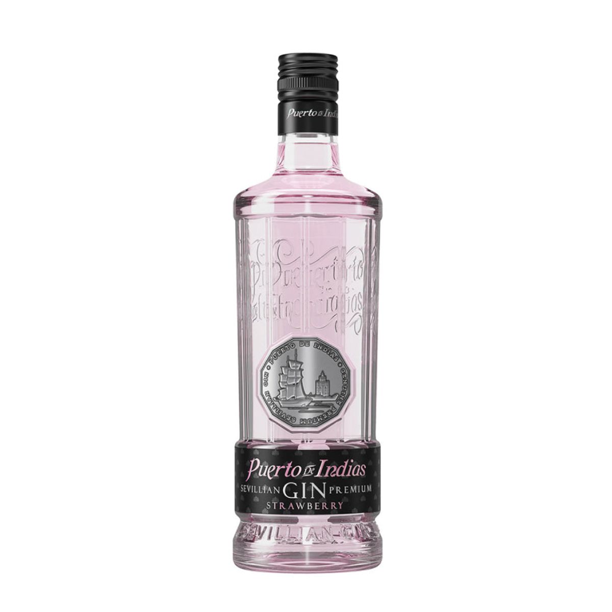 GENERICO - Gin Puerto Indias Strawberry 40° 700Cc