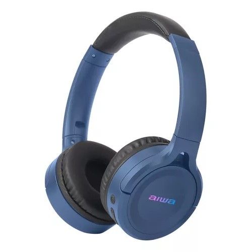 Audifono Inalambrico On-ear Bluetooth Azul Aw-k17