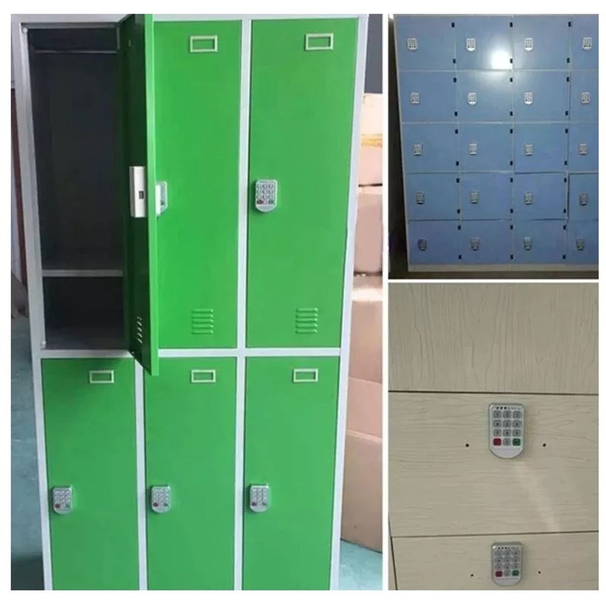 GENERICO - Cerradura Mueble Lockers Casilleros Gimnasio Uso Publico