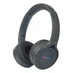 AIWA - Audifono Inalambrico On-ear Bluetooth Gris Aw-k17
