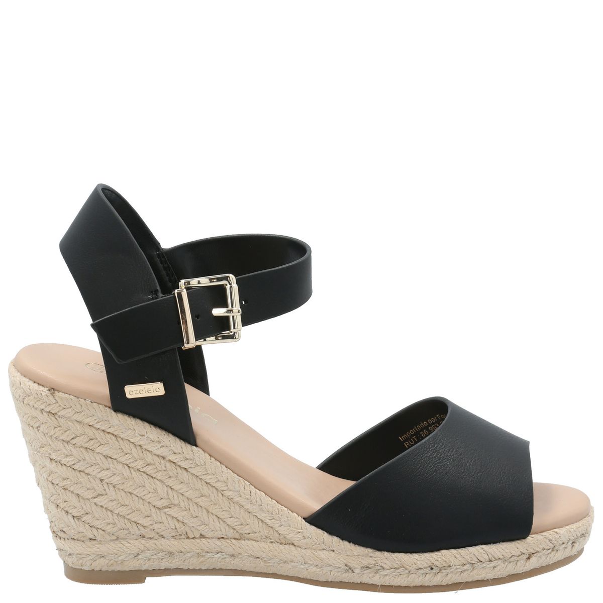 AZALEIA - Sandalia Mujer Blu Negro AZALEIA