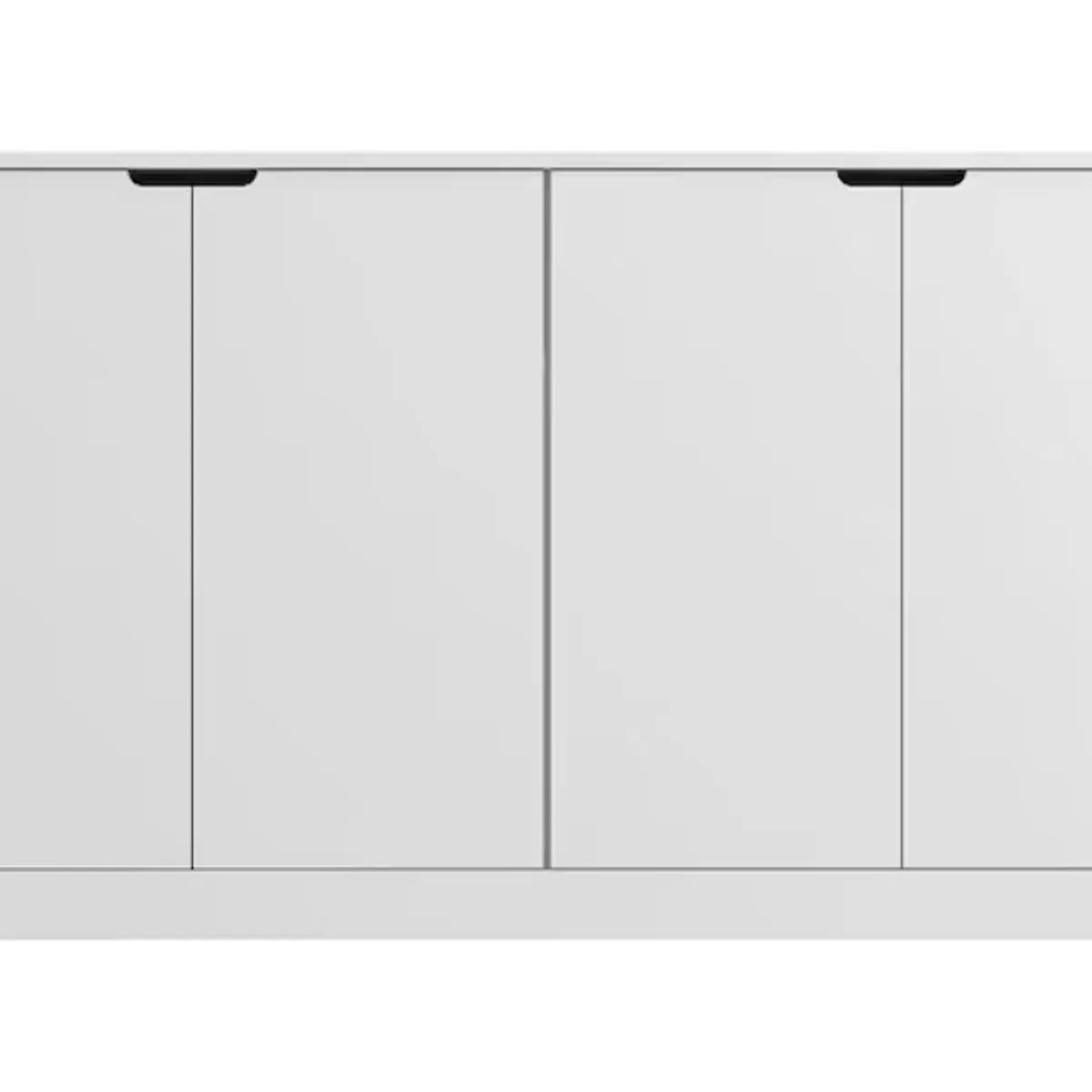 BE DESIGN - Buffet 4 Puertas Compaq Blanco