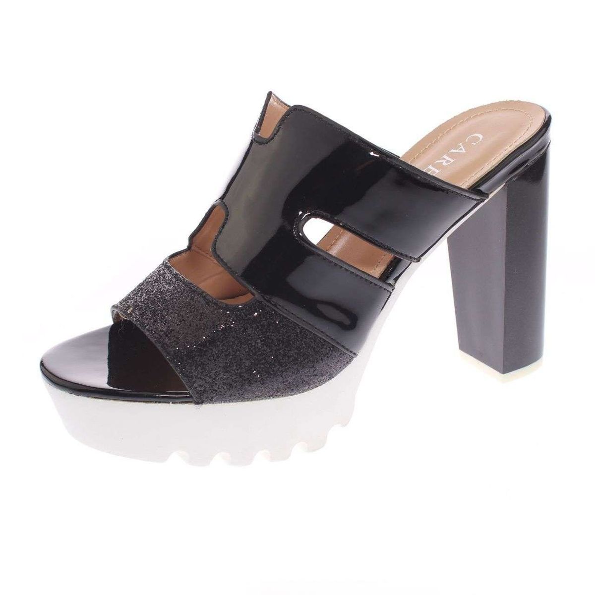VIA FRANCA - Sandalia Para Mujer Color Negro