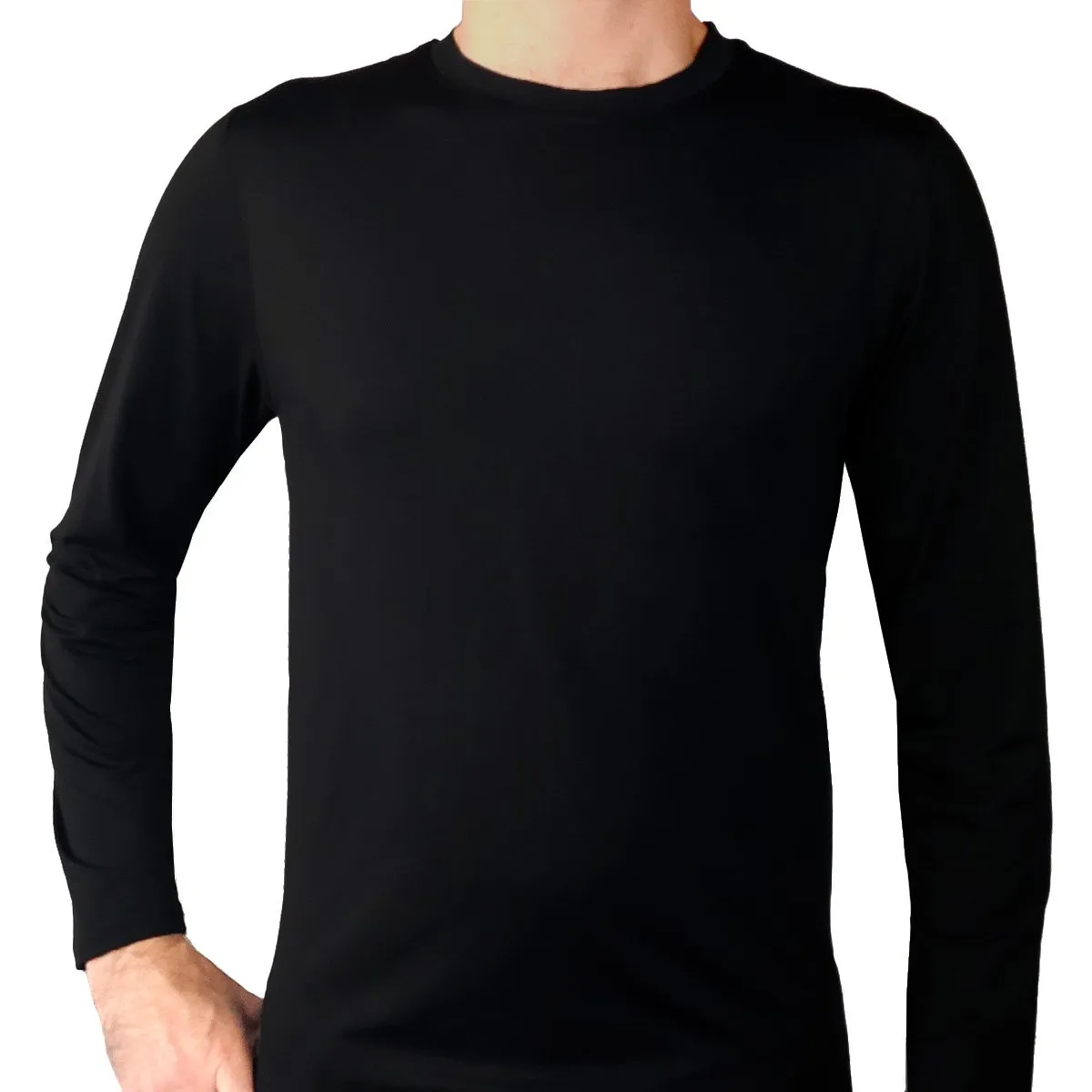 TAIS - Camiseta Sport Primera Capa Negro Tais