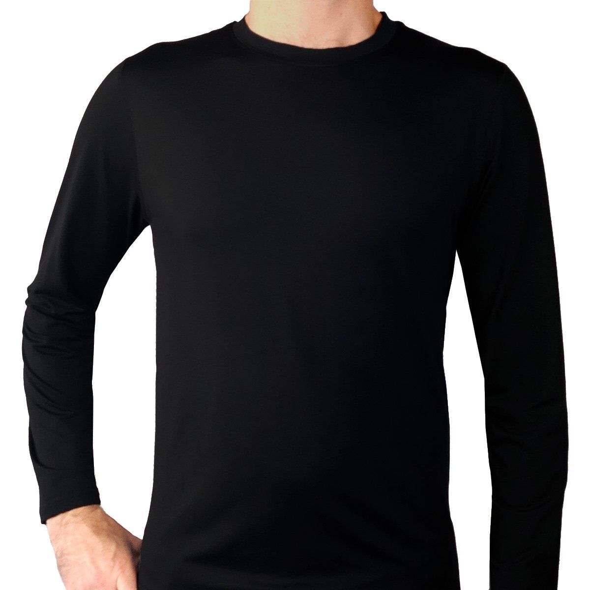TAIS - Camiseta Sport Primera Capa Negro Tais