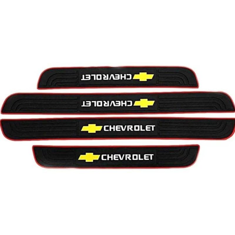GENERICO - X4 Goma Pisadera multifunción cubre socalos chevrolet