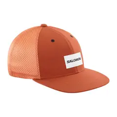 SALOMON - Jockey Trucker Flat Cap Naranjo