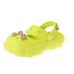 GENERICO - Sandalia Para Mujer Color Verde