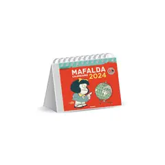 GRANICA - MAFALDA 2024 CALENDARIO ESCRITORIO - ROJO