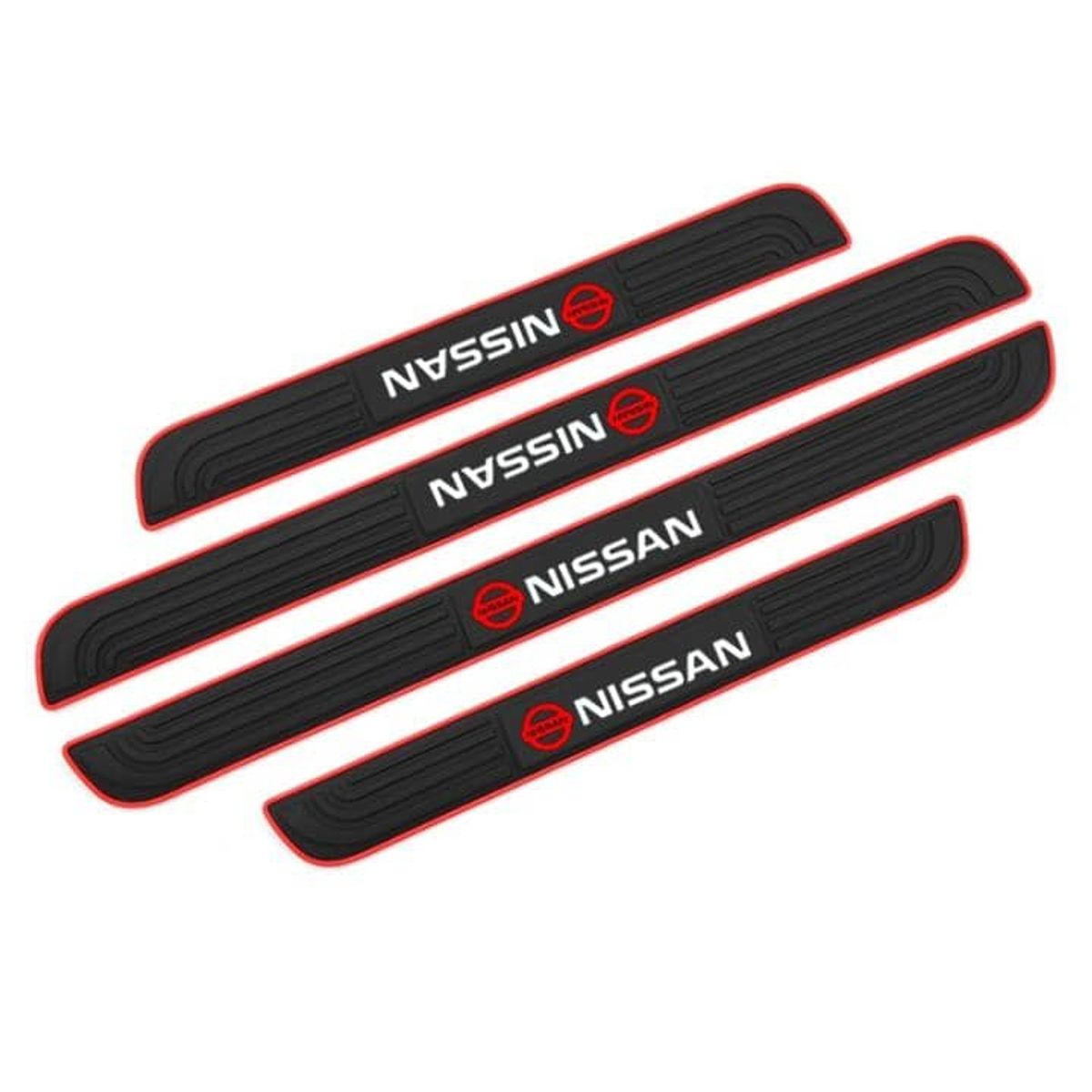 GENERICO - X4 Goma Pisadera multifunción cubre socalos nissan