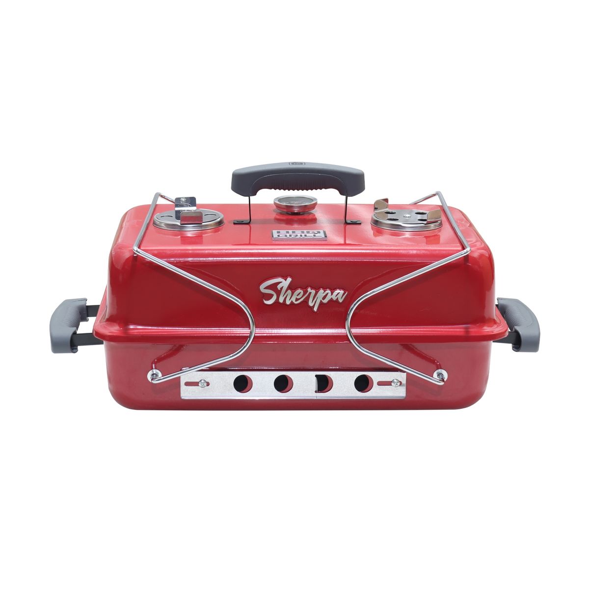 BBQ GRILL - Parrilla BBQ Grill Portátil Carbón Sherpa Roja